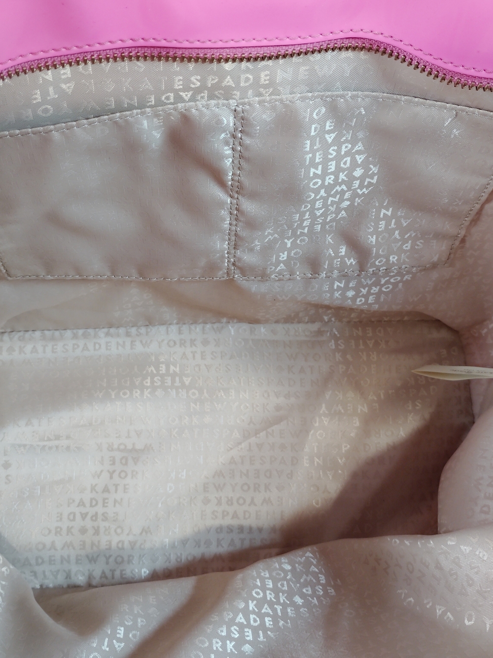 kate spade Hot Pink Patent Tote Shoulder Bag - Picture 5 of 7